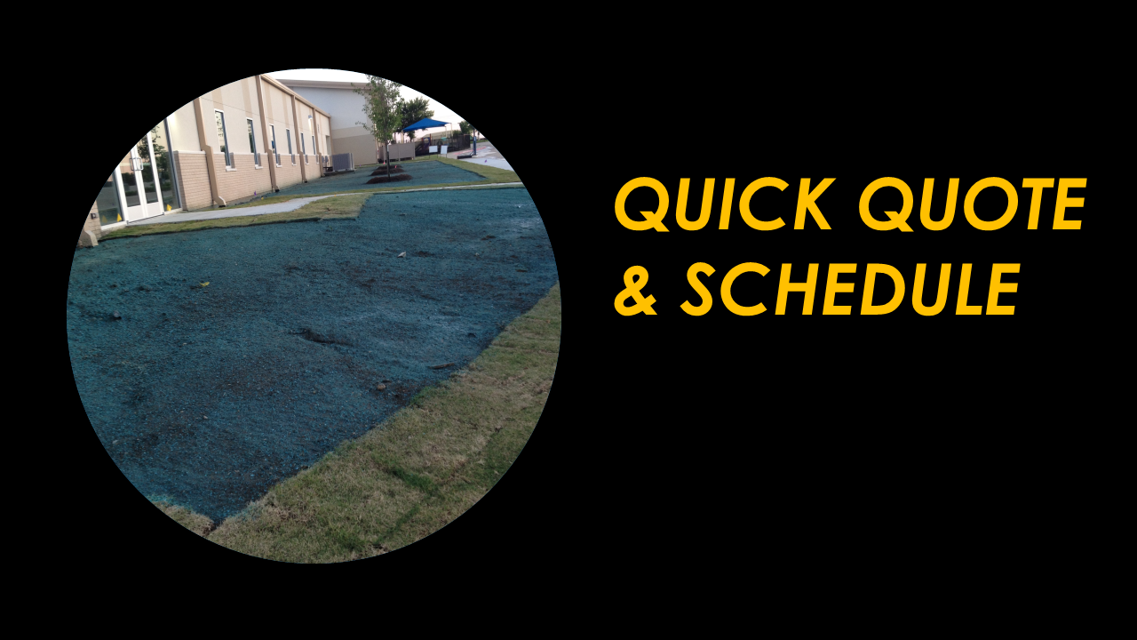 Hydromulch Quotes, Scheduling