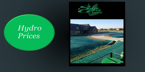 Sure Green Hydromulch Hydro Prices | Costs | Price